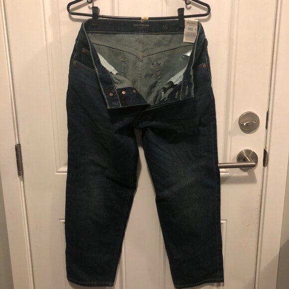 Lucky Jean Capri Length Relaxed Fit Size 6 - Picture 2 of 4